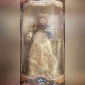 Collector's Choice Limited Edition Genuine Fine Bisque Porcelain Doll